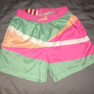 Chubbies Multi-Color Swim Trunks, Men’s Medium